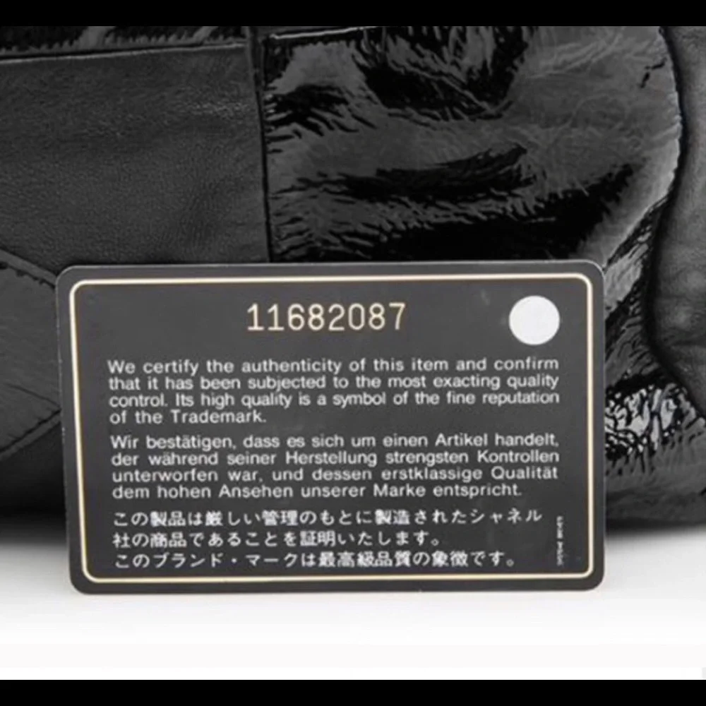 CHANEL Black Quilted Hobo Bag with Chain Detail - Picture 3 of 9